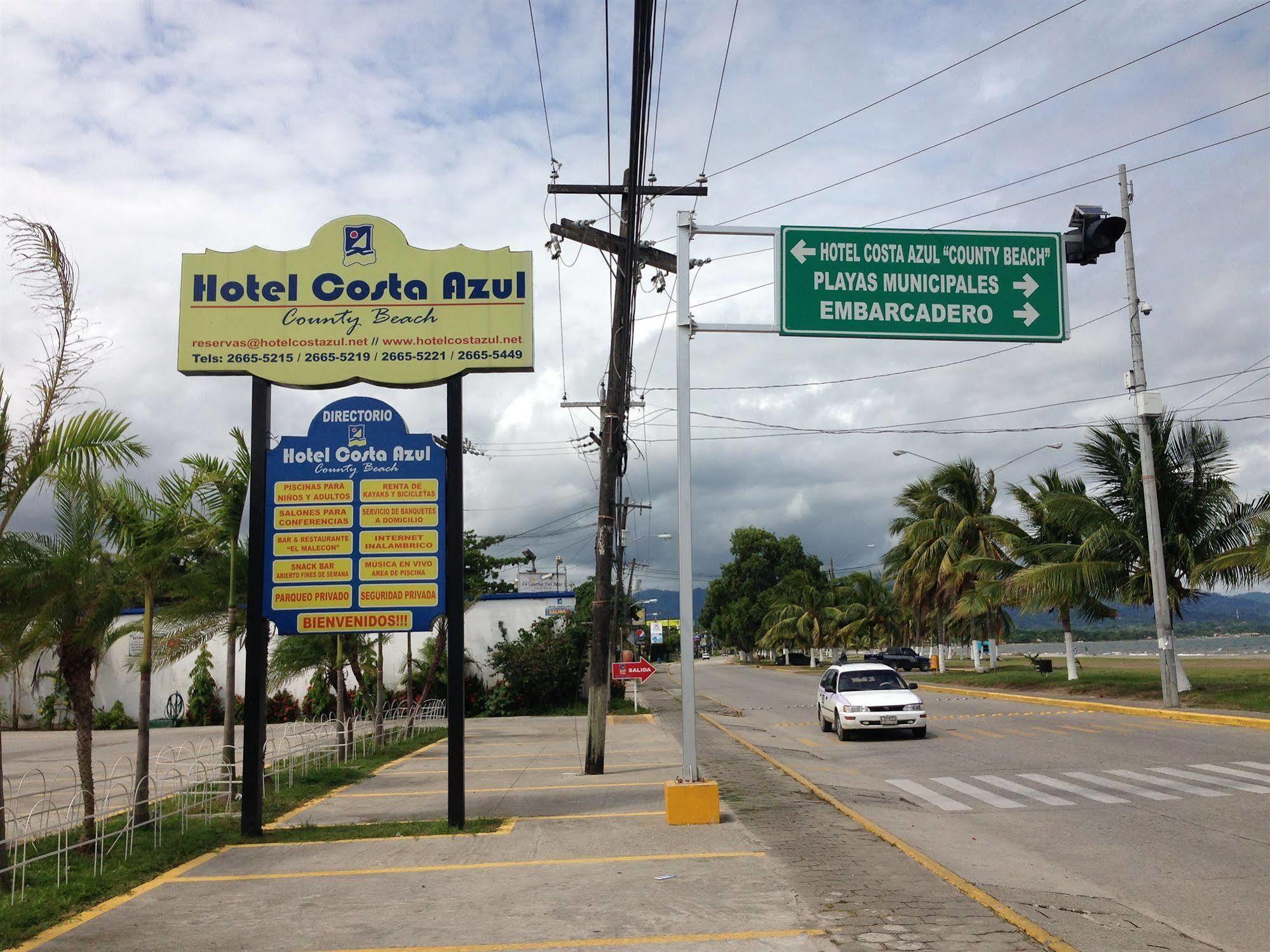 Hotel Costa Azul County Beach Пуэрто-Кортес Экстерьер фото